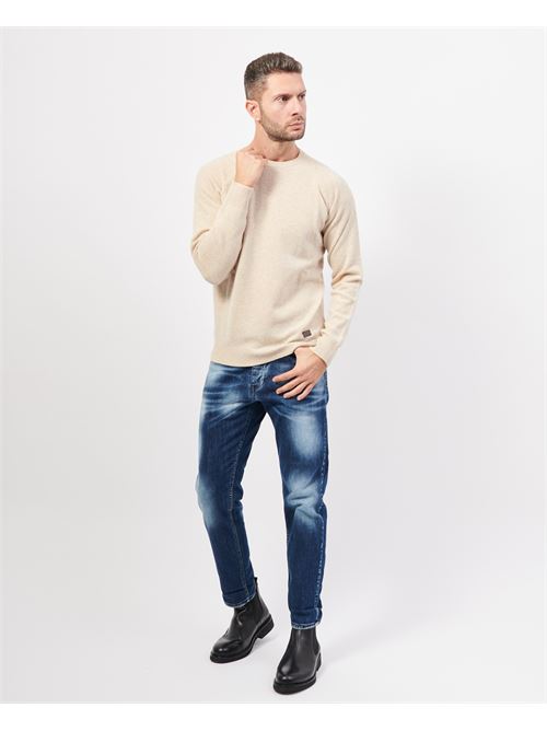 Yes Zee Men's Crewneck Raglan Sweater YES ZEE | M841-H9000222